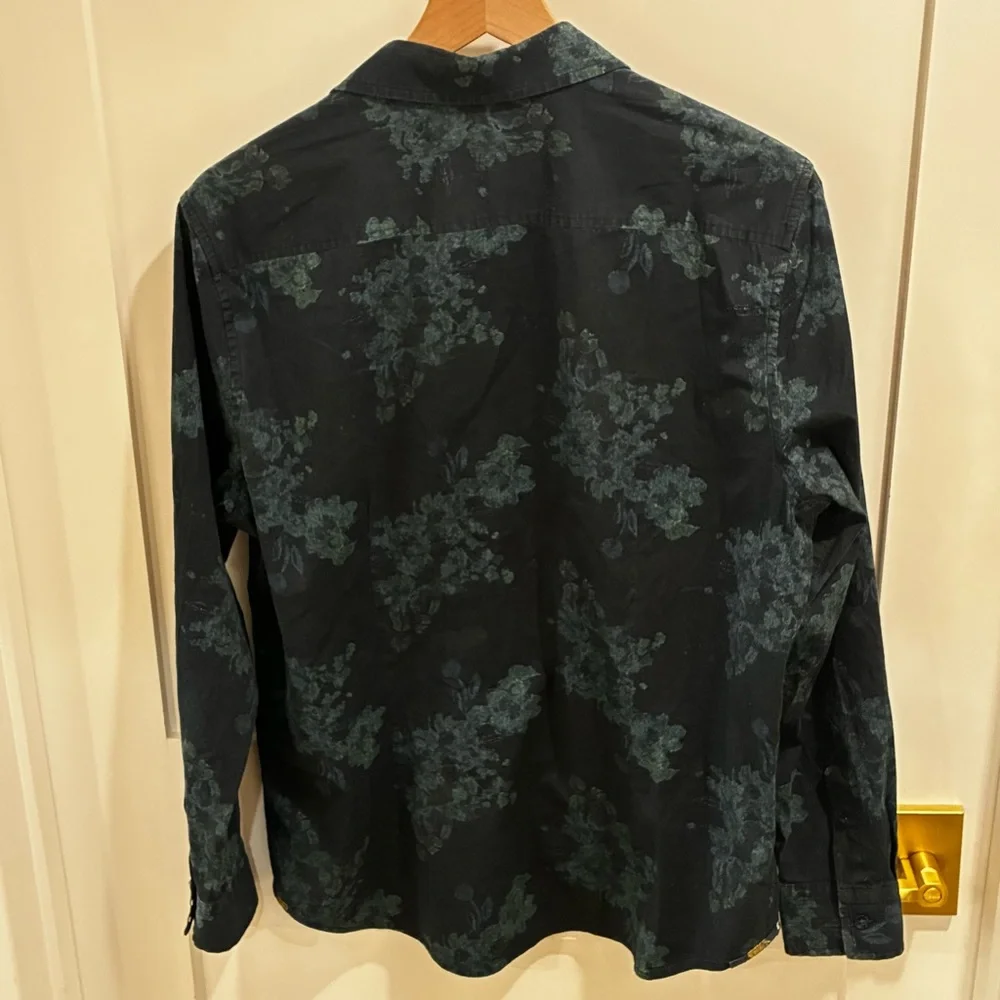 Robert Graham Modern Americana Shirt Mens Large Tailored Fit Floral Long Sleeve - Picture 3 of 9